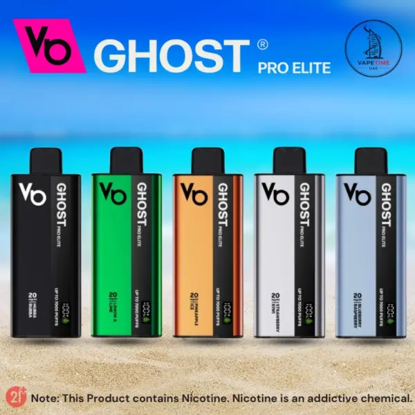 Buy Ghost Pro Elite 7000 Puffs Disposable Vape in Dubai