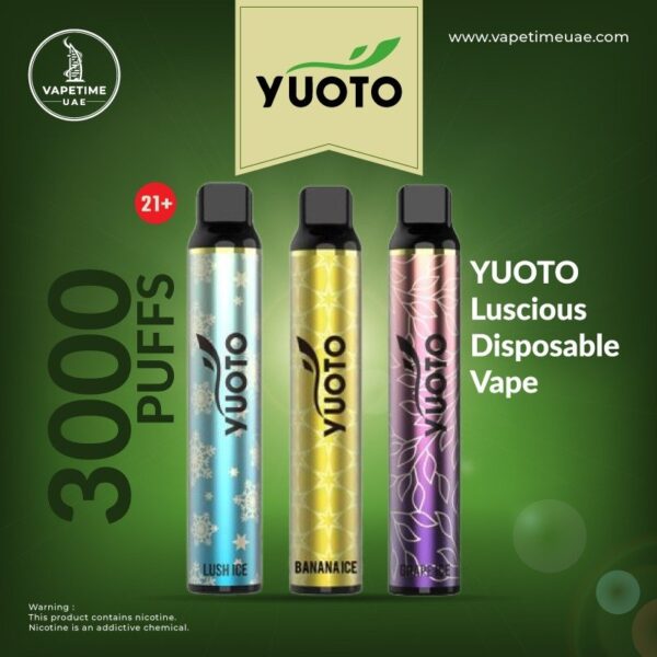 Yuoto Luscious 3000 Puffs Super Disposable Vape